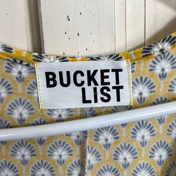 Bucket List size medium sleeveless wide leg jumpsuit - Picture 5 of 6